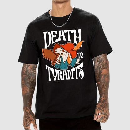 Skippy Rabbit Death To Tyrants Unisex Geek T-Shirt