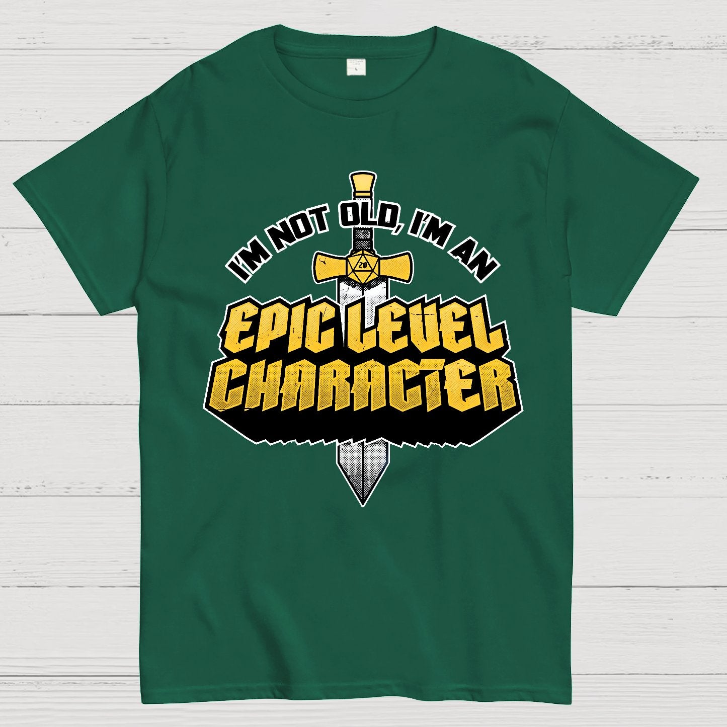 Epic Level Character Geek T-Shirt