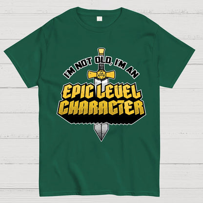 Epic Level Character Geek T-Shirt