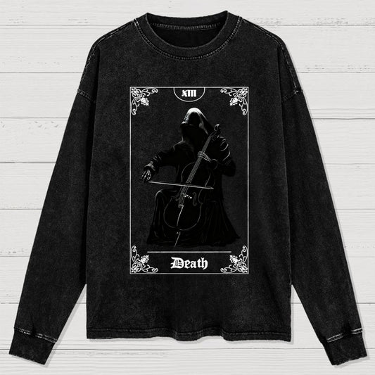 Tarot XIII Washed Long Sleeve Tee