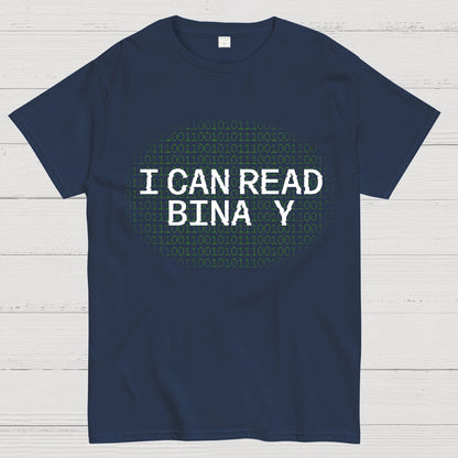 I Can Read Binary Geek T-Shirt