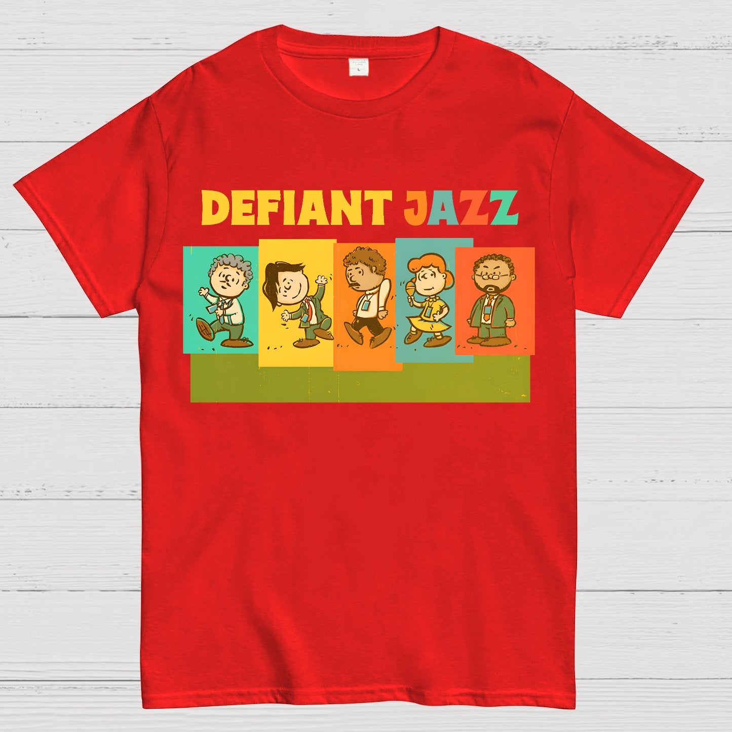 Defiant Jazz Geek T-Shirt