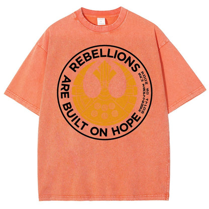 Rebellions Are Built on Dreams Vintage Distressed T-shirt