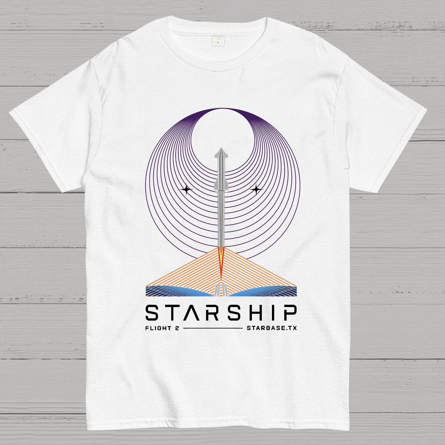 Starship Flight 2 Nerdy T-Shirt