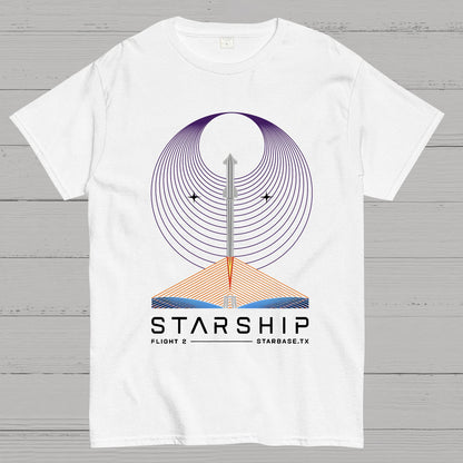 Starship Flight 2 Nerdy T-Shirt