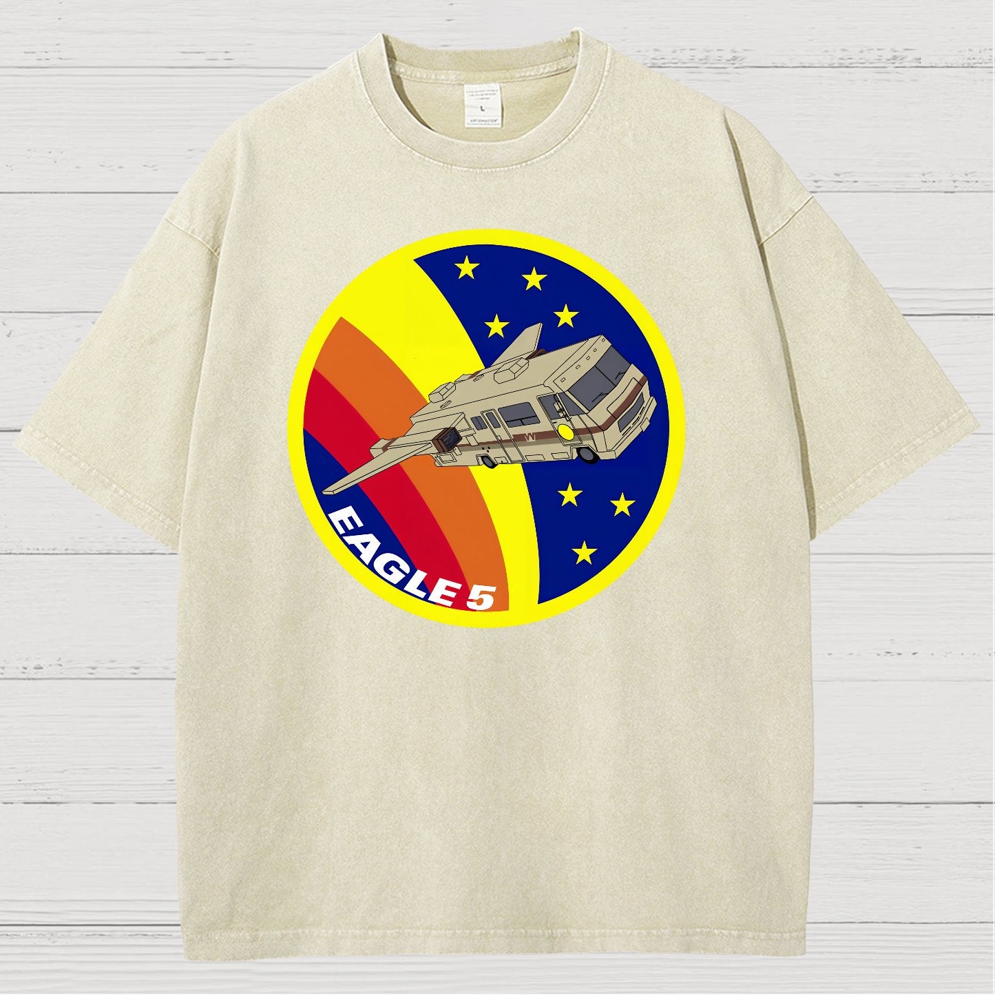 Join Space Force Vintage Distressed T-shirt