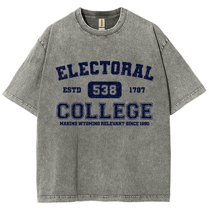 The Electoral College Vintage Distressed T-shirt