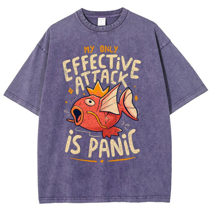 Panic Attack Vintage Distressed T-shirt