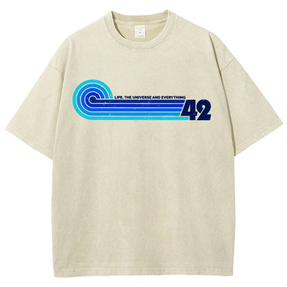 Answer Vintage Distressed T-shirt