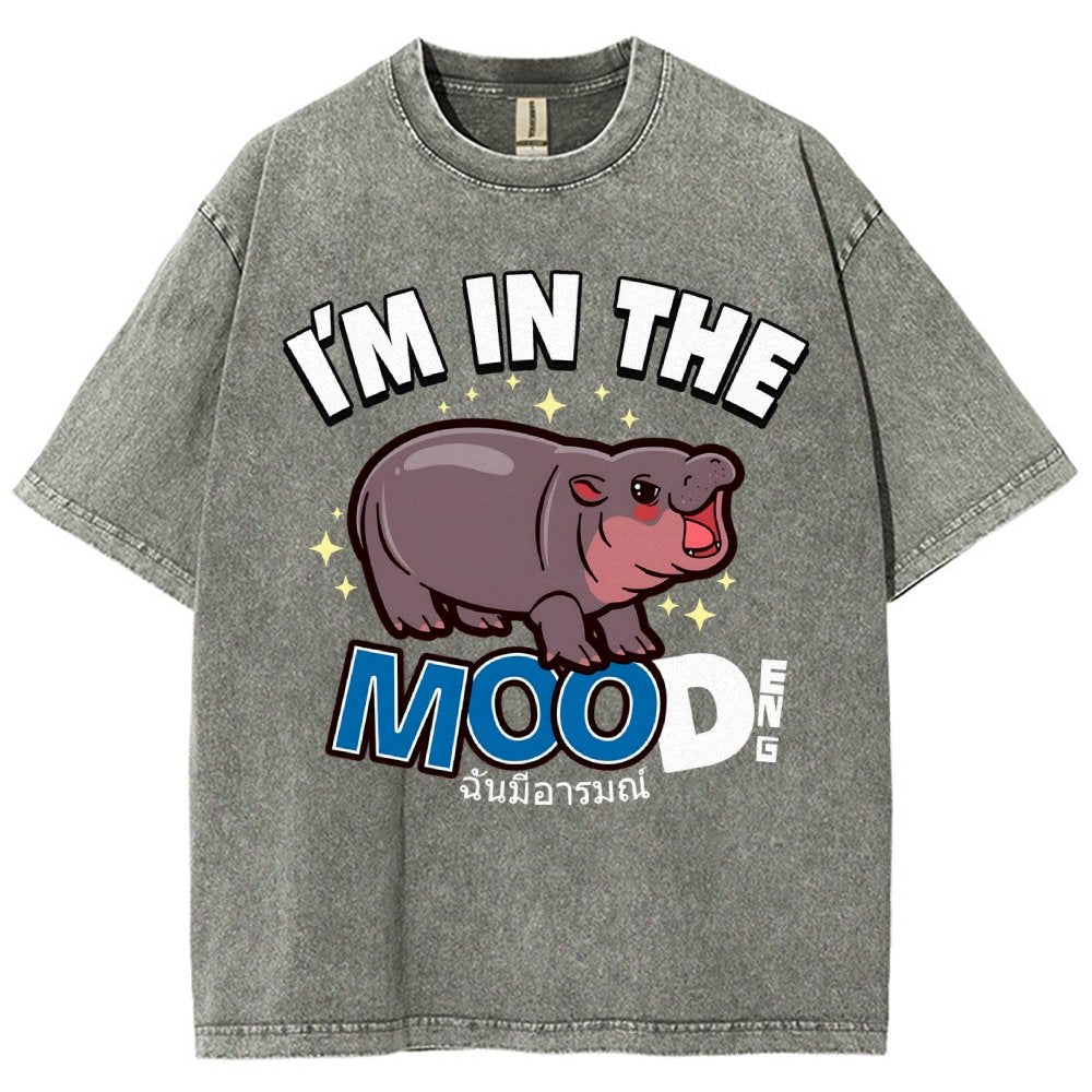 I'm In The MOOd Deng Vintage Distressed T-shirt