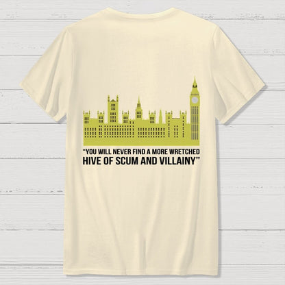 You Will Never Find A More Mischievous Nest Of Rogues And Rascals Unisex Front And Back Printing Geek T-Shirt