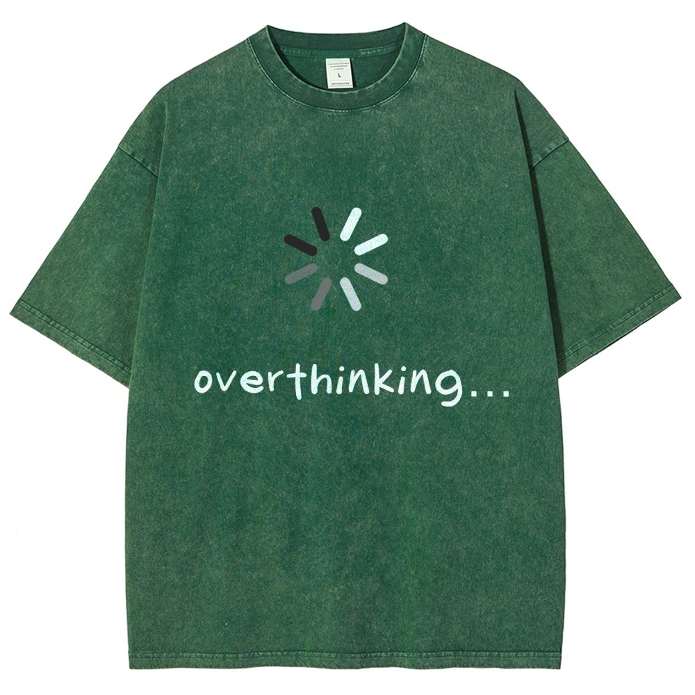 Overthinker Vintage Distressed T-shirt