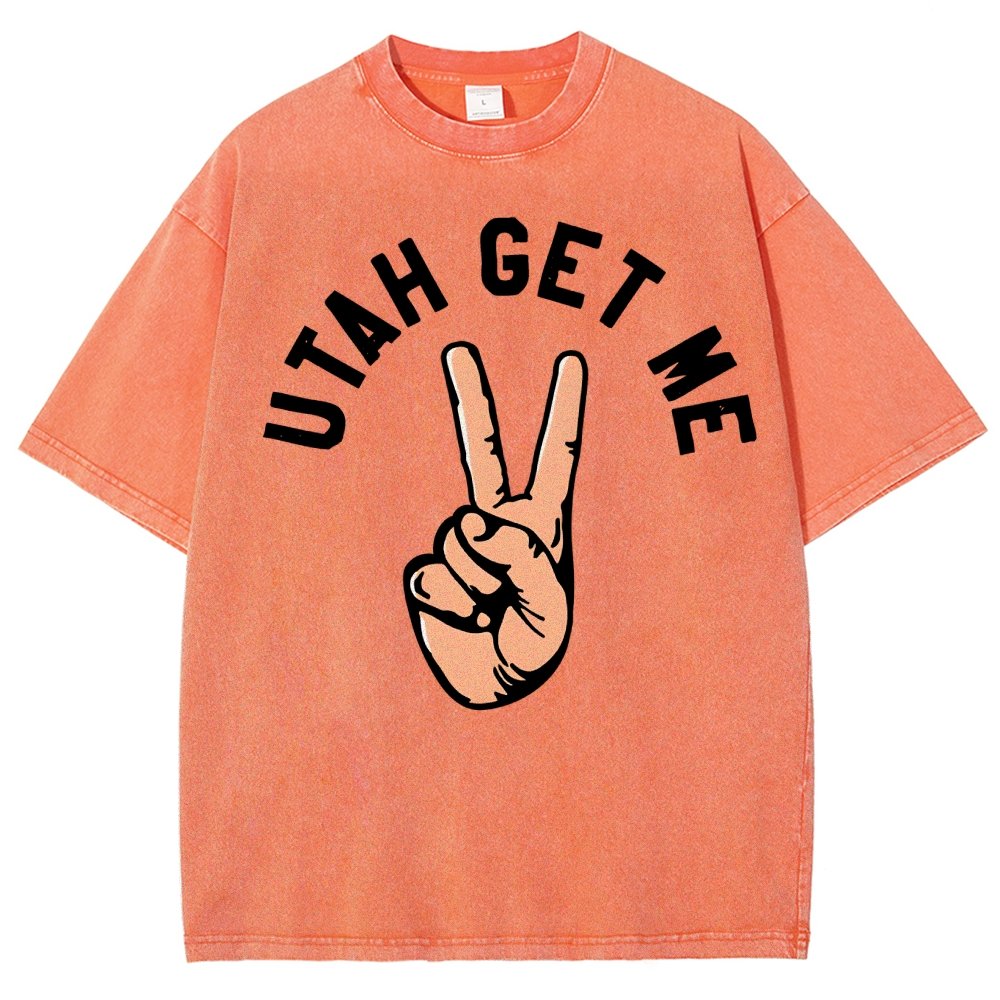 Utah Get Me Two Vintage Distressed T-shirt