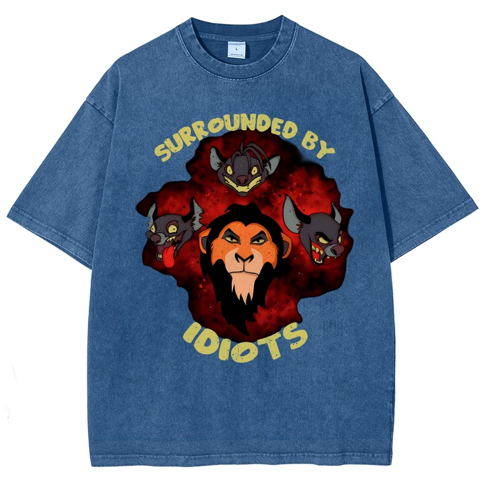Surrounded By Idiots Vintage Distressed T-shirt