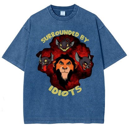 Surrounded By Idiots Vintage Distressed T-shirt
