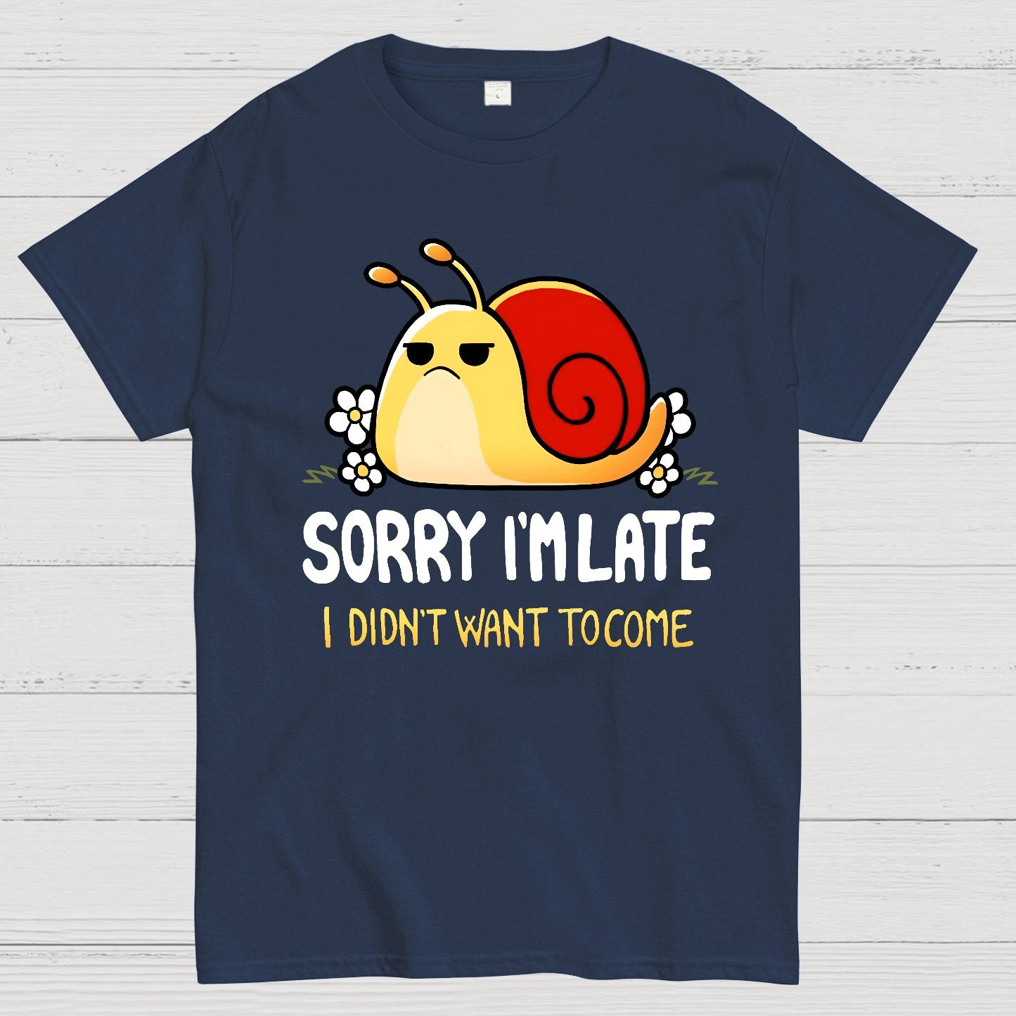 Sorry I'm Late I Didn't Want Tocome Geek T-Shirt