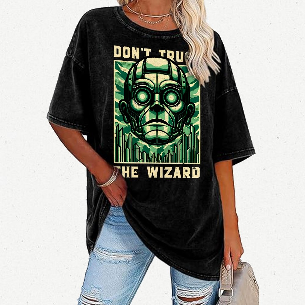 DON'T TRUST The Mystic Lies - Enchanted Witch Gift Vintage Distressed T-shirt