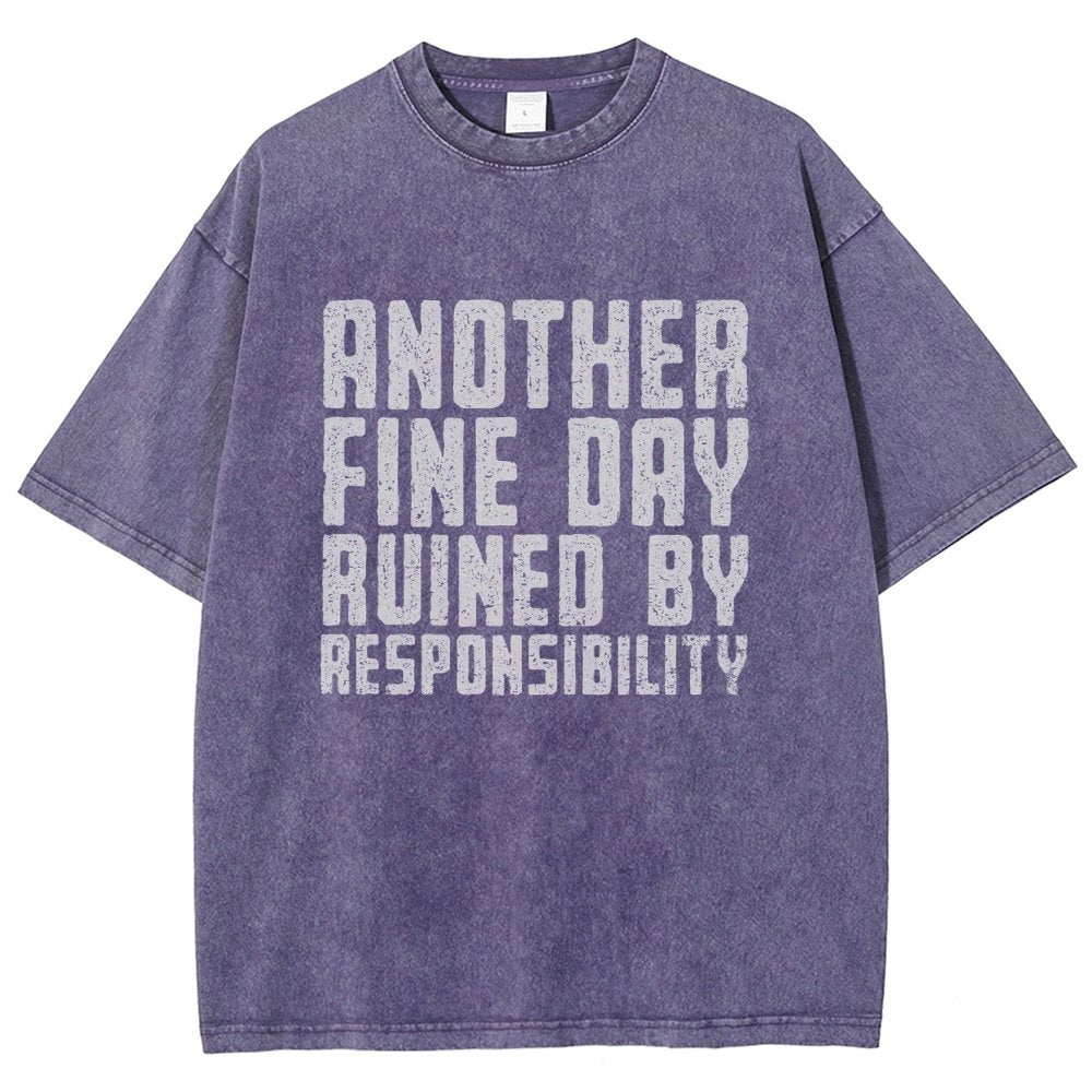 Another Fine Day Vintage Distressed T-shirt