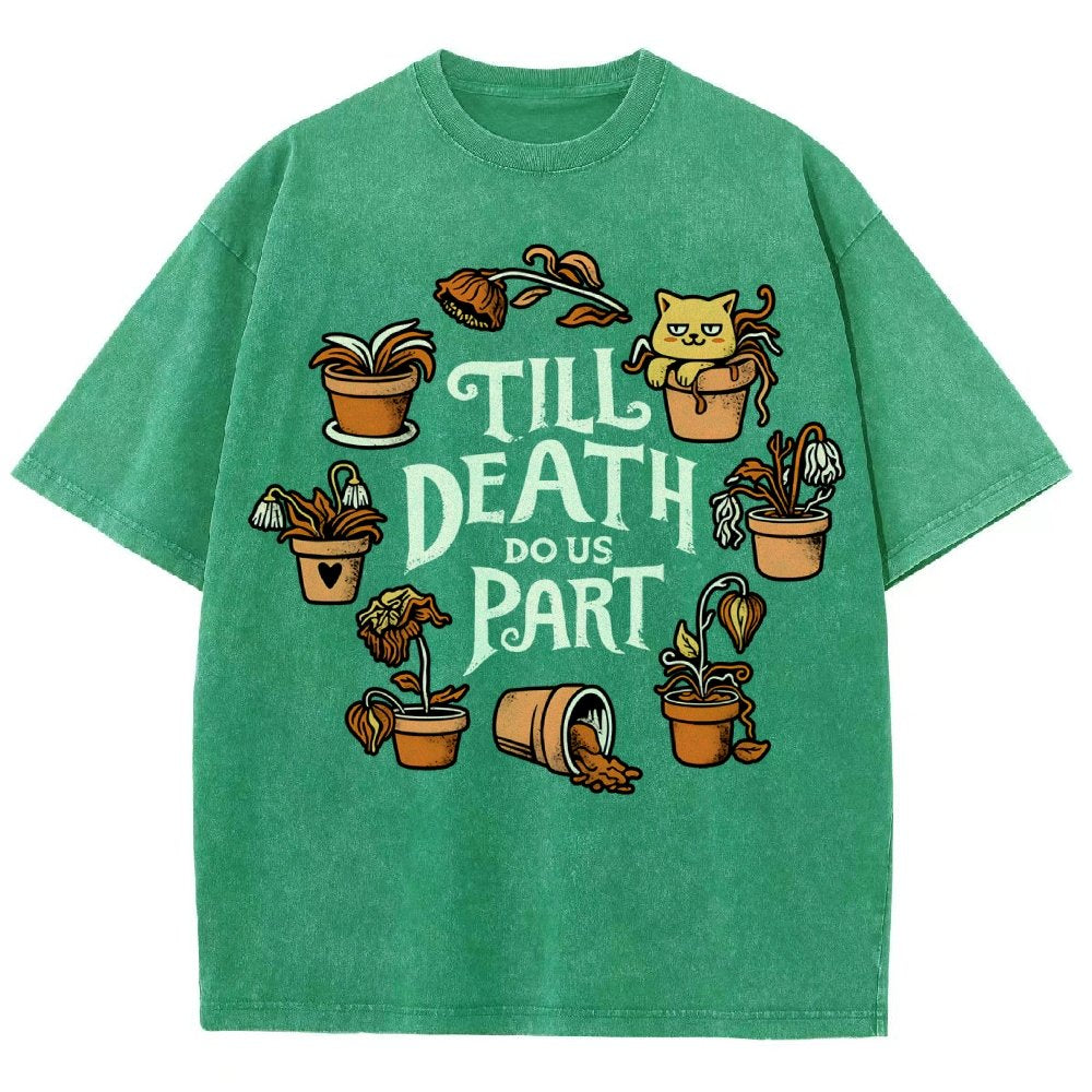 Plant Killer Love Vintage Distressed T-shirt