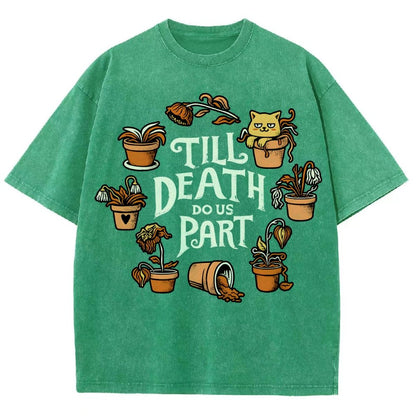 Plant Killer Love Vintage Distressed T-shirt