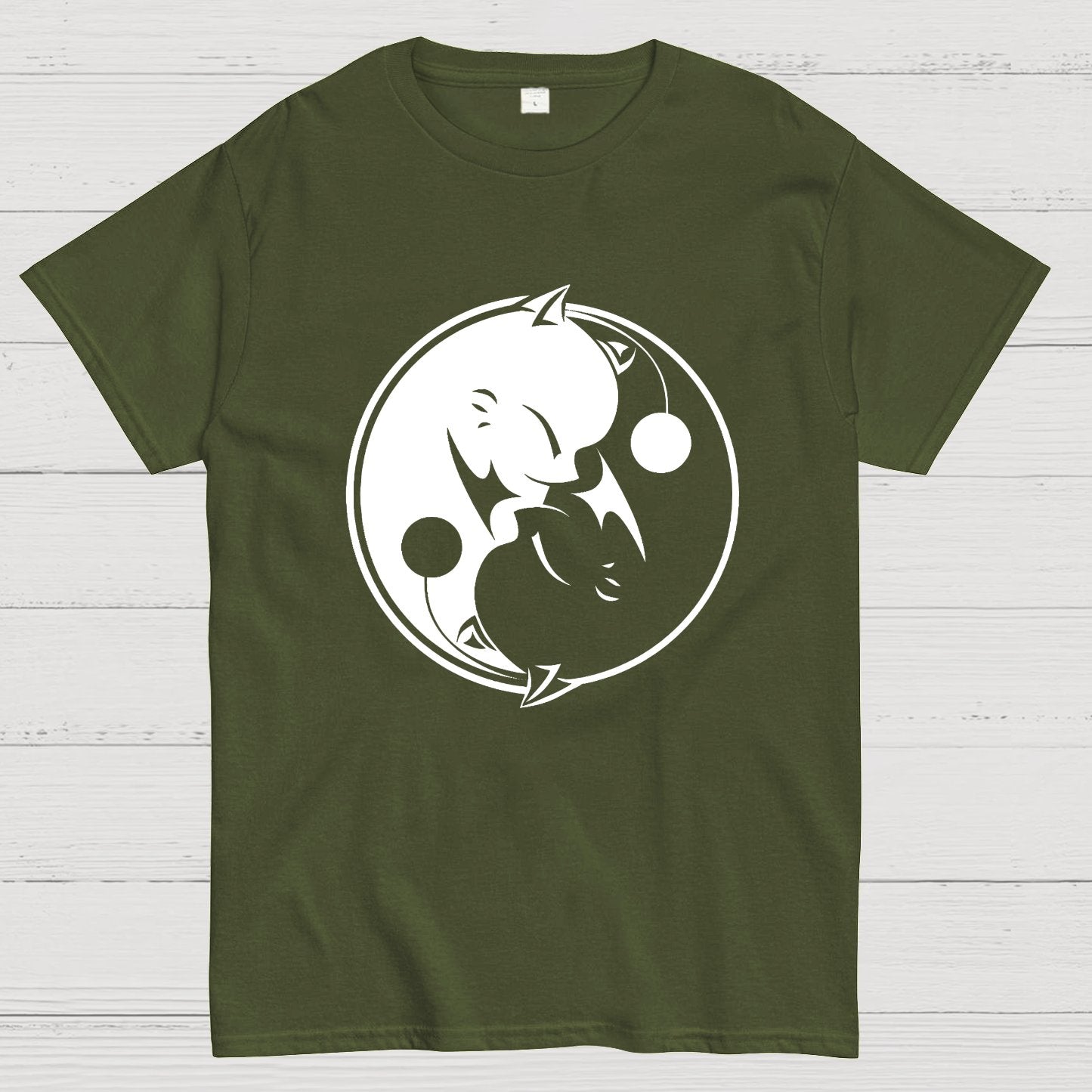 YIN YANG MOG Geeky T-Shirt