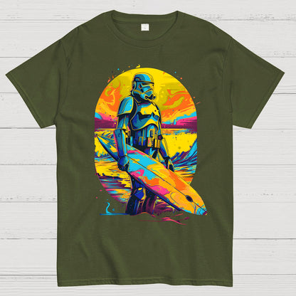Copy Side Of The Beach Geek T-Shirt