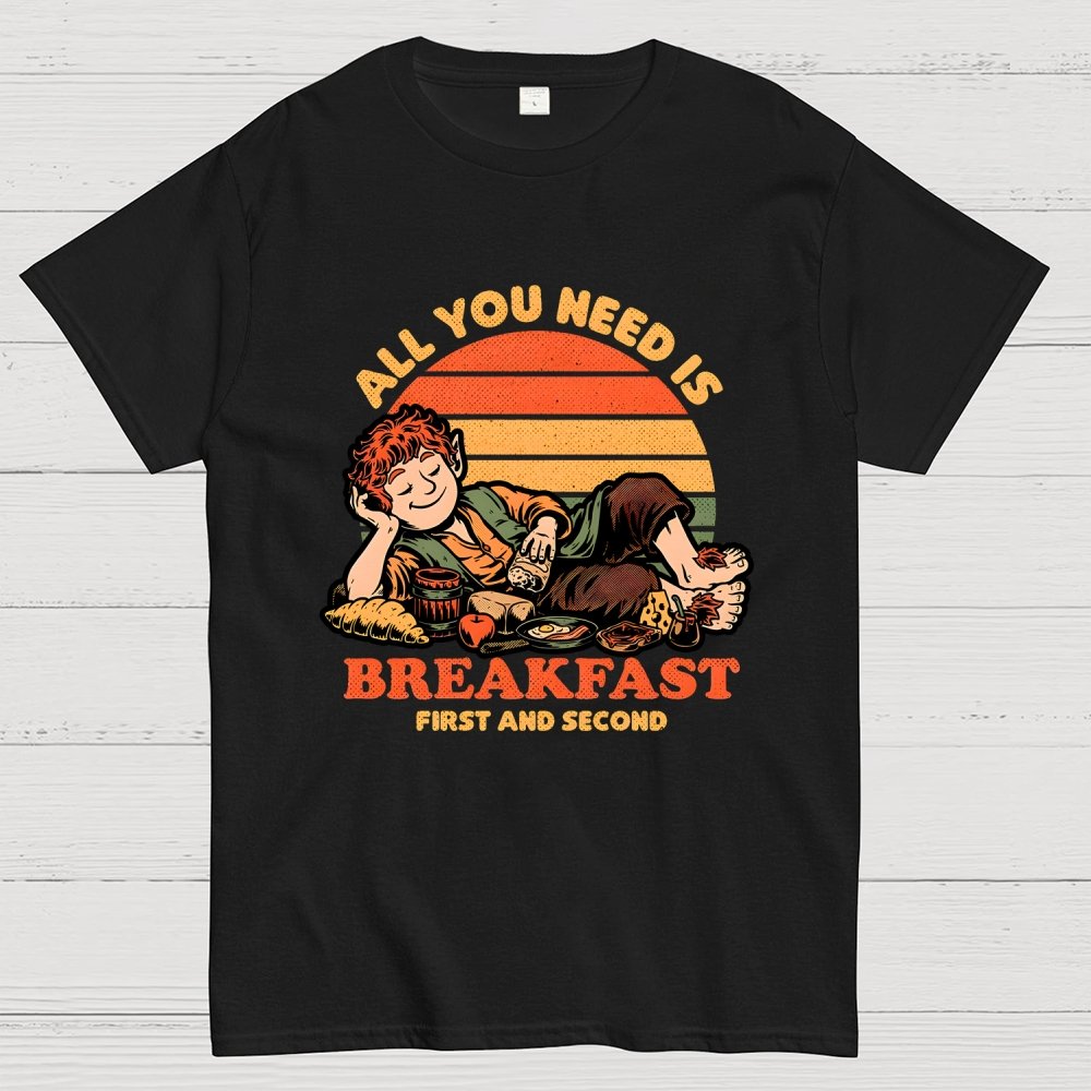 Breakfast Food Movie Geek T-Shirt