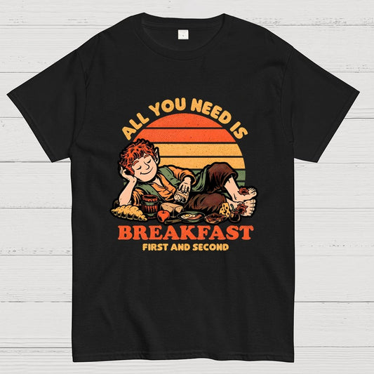 Breakfast Food Movie Geek T-Shirt