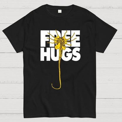 Free Hugs Alien Geek T-Shirt