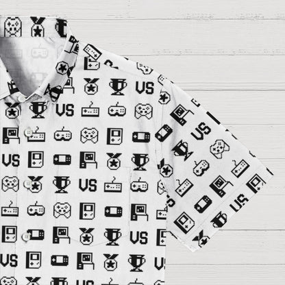 Retro Game Icons Geeky Shirt