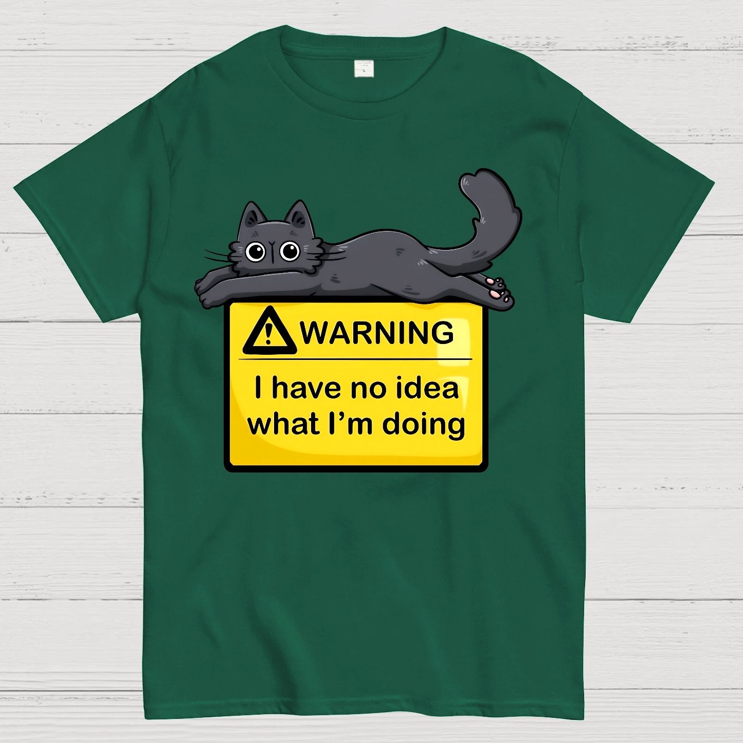 Warning, I Don't Know What I'm Doing Geek T-Shirt