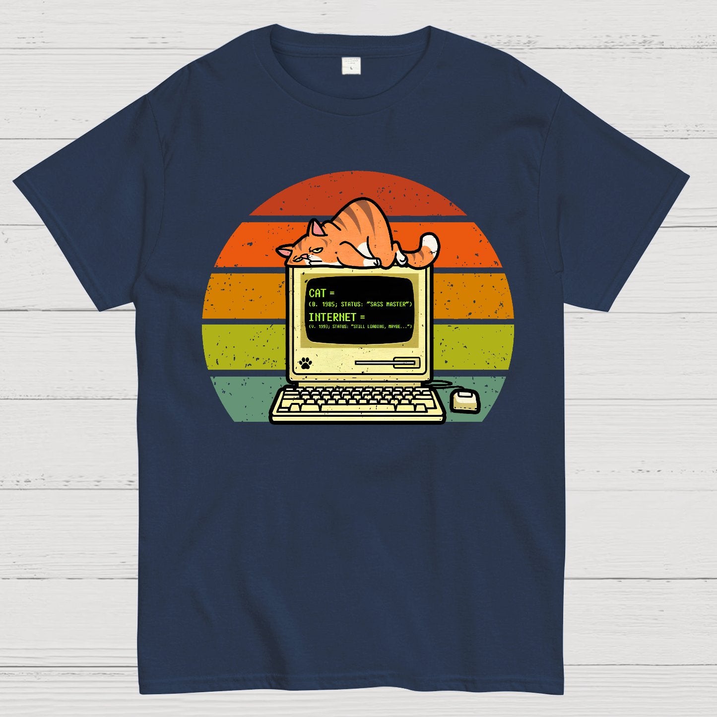 Cat vs. Internet Still Loading Geek T-Shirt
