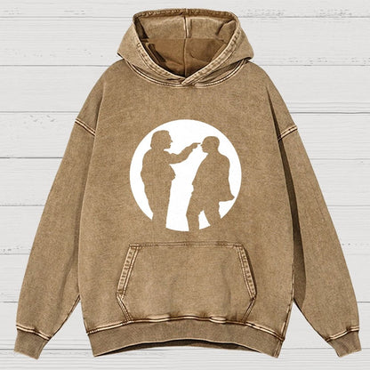 Bottom Spotlight Vintage Distressed Hoodie