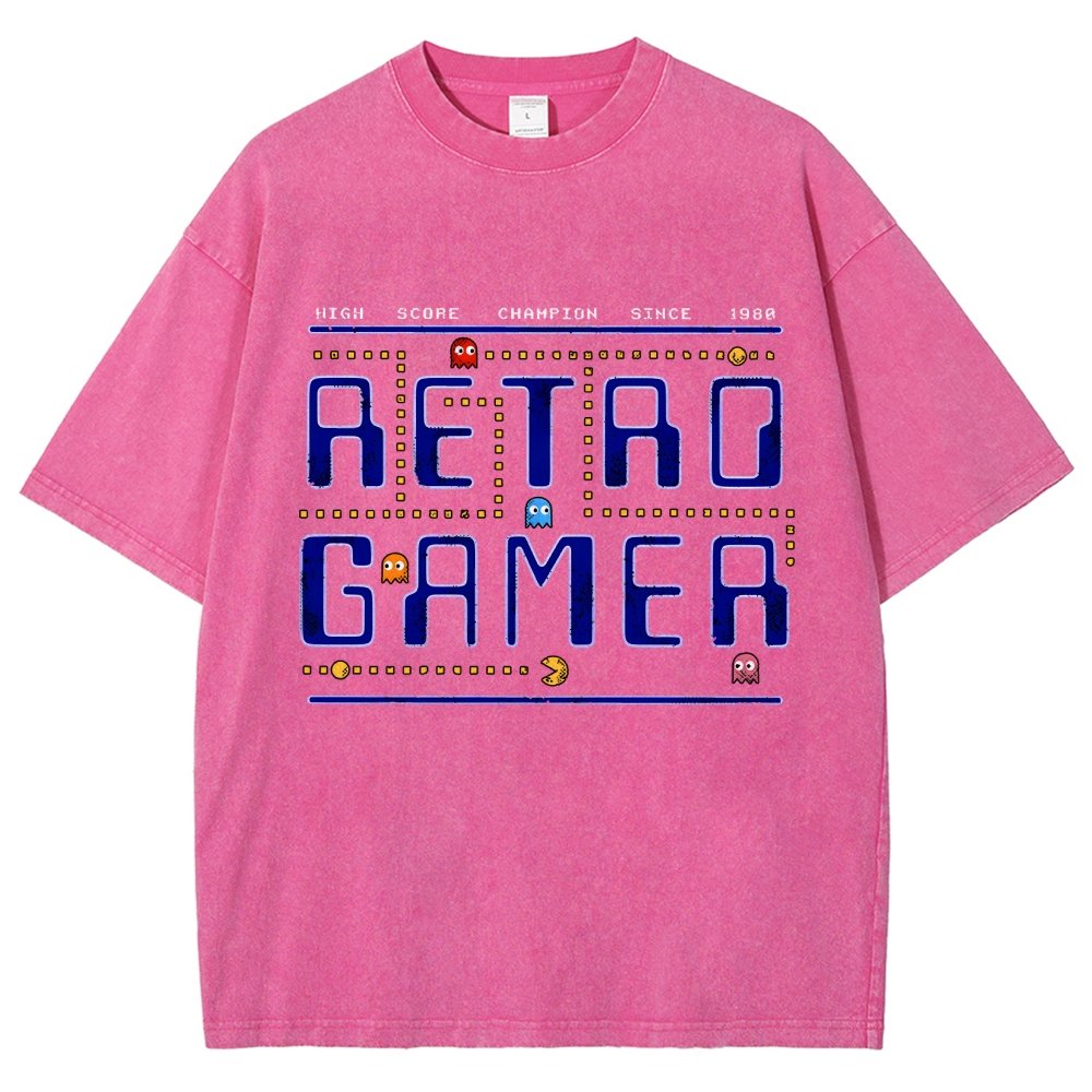 Retro Gamer Vintage Distressed T-shirt