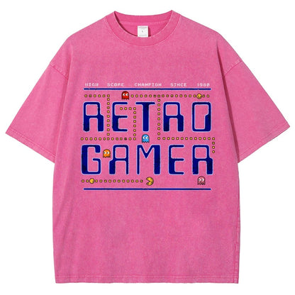 Retro Gamer Vintage Distressed T-shirt