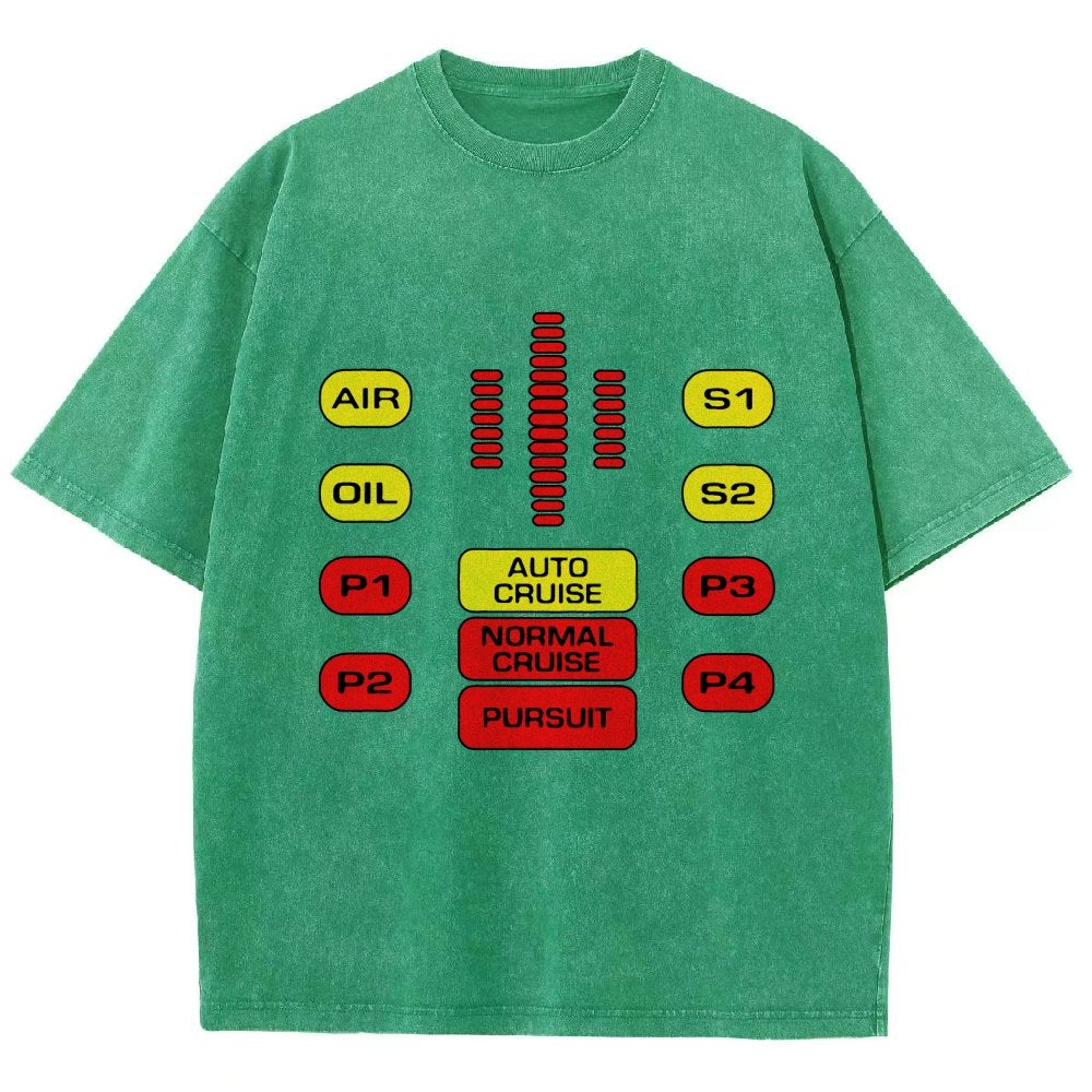 Kit Dashboard Supercar Vintage Distressed T-shirt