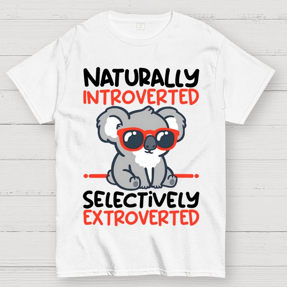 Selectively extrovert Unisex Geek T-Shirt