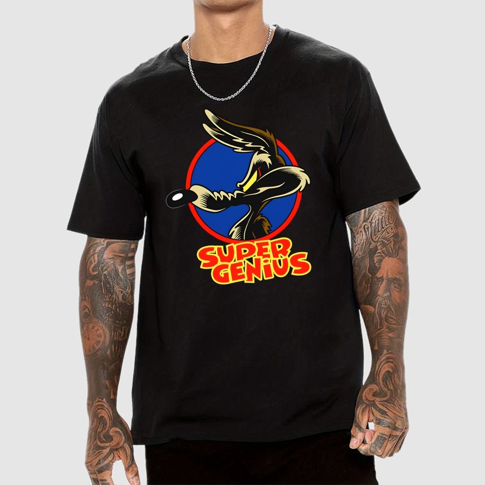 Dick Coyote Super Genius Geek T-Shirt