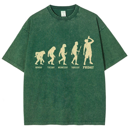 Weekvolution Vintage Distressed T-shirt