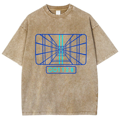 Stay On Target Vintage Distressed T-shirt