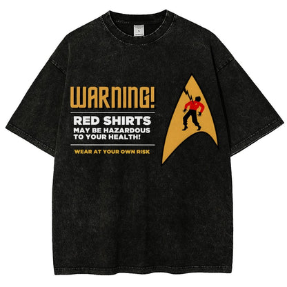 Red Shirts Vintage Distressed T-shirt