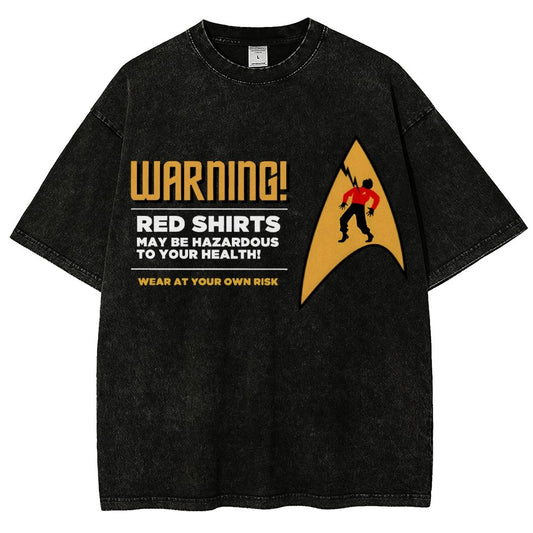 Red Shirts Vintage Distressed T-shirt
