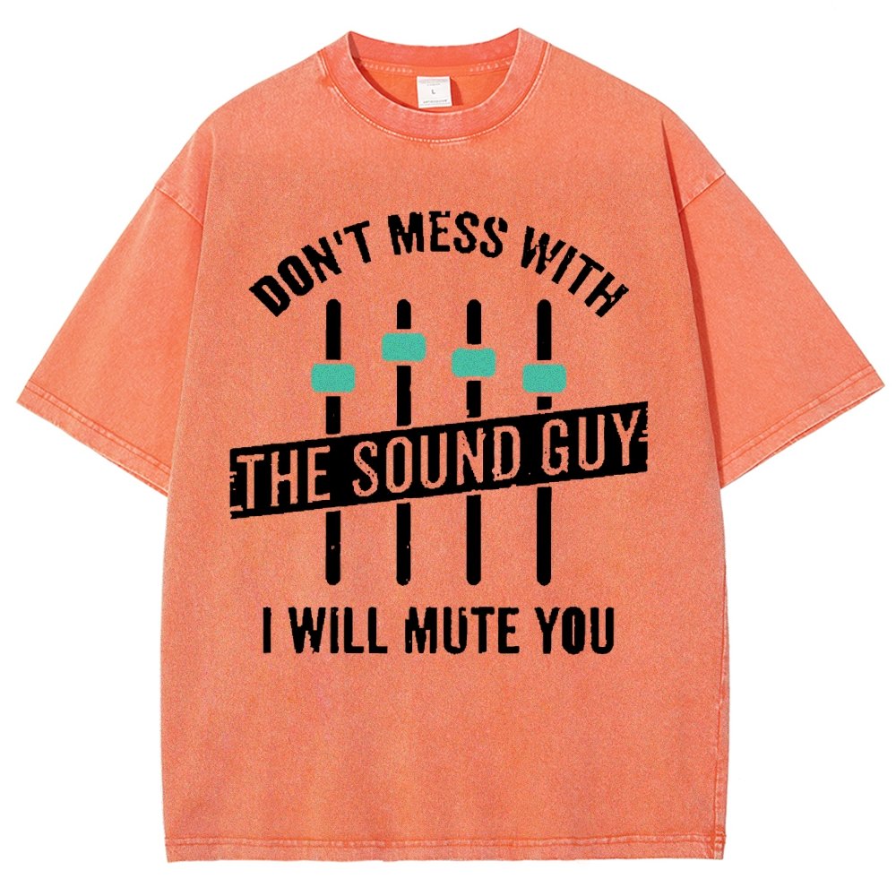 I Will Mute You Vintage Distressed T-shirt