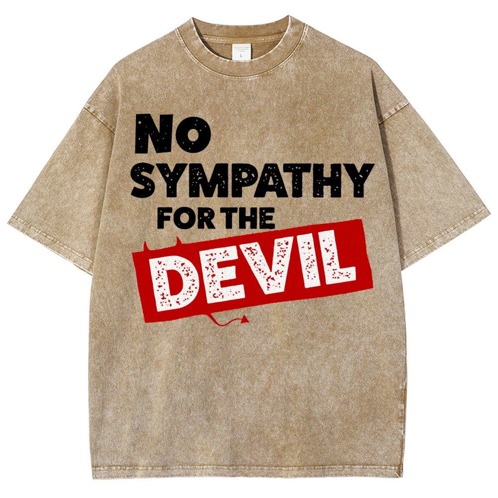 No Sympathy for The Devil(redbubble) Vintage Distressed T-shirt