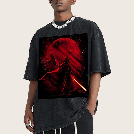 Dark Power Vintage Distressed T-shirt