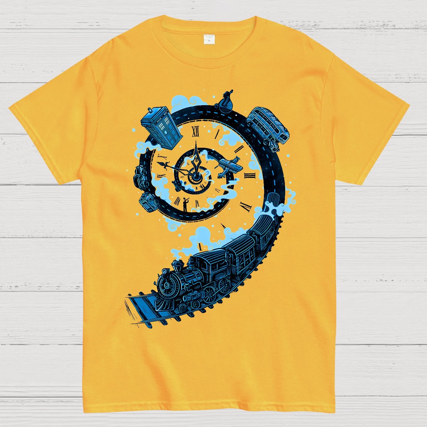 Time Machine Geek T-Shirt