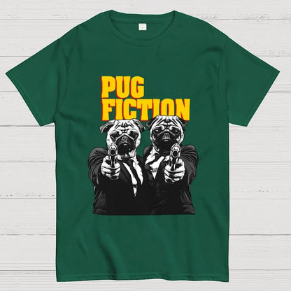 Pug Fiction Geek T-Shirt