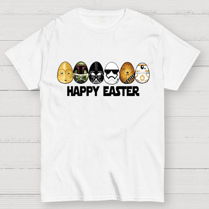 Easter Egg Hunting Party Happy Easter 2025 Geek T-Shirt