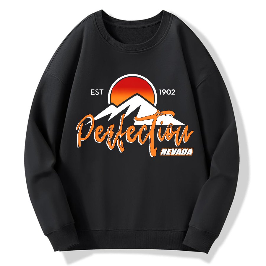 Perfection Silver Valley Geek Cotton Sweatshirt