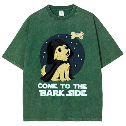 Come to the Howl Side Vintage Distressed T-shirt